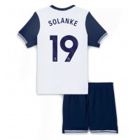 Dětský fotbalový dres Tottenham Hotspur Dominic Solanke #19 2024-25 Domácí Krátký Rukáv (+ trenýrky)